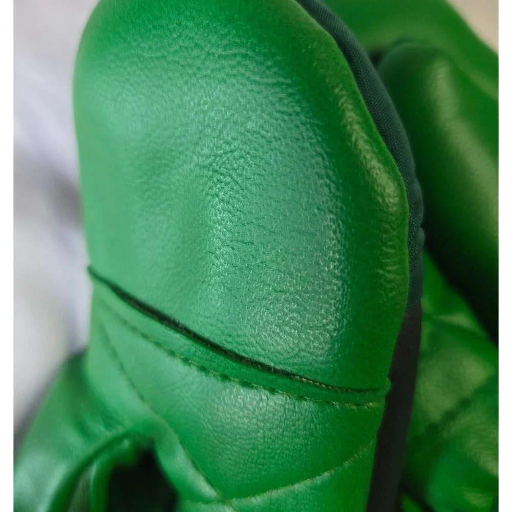 Becker Gloves Toddler Mittens Real Leather Green Diamond Vintage Kabralon Thermo